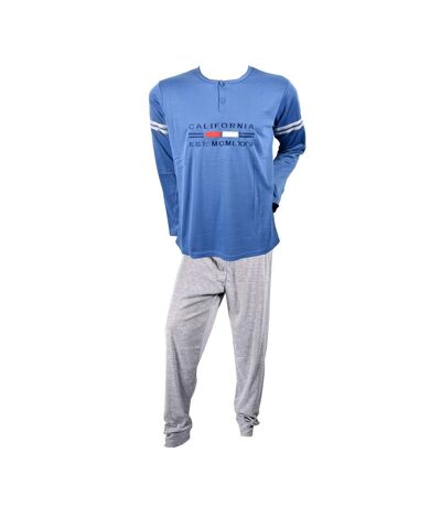 Pyjama Homme Long SWEET SECRET Z2849 CALIFORNIA BLEU