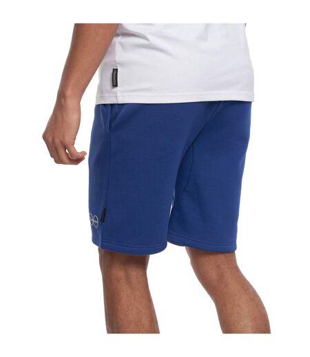 Crosshatch Mens Goldsbury Fleece Shorts (Blue)
