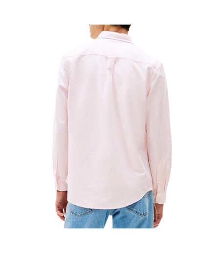 Chemise rose pâle homme tommy hilfiger oxford98