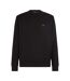Sweat noir homme calvin klein jeans woven - l-2