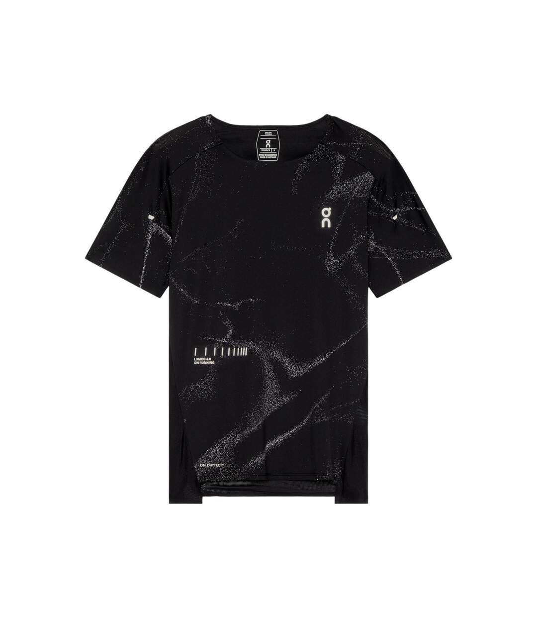 Womens/ladies Performance T-shirt Eclipse Grey On Running-1
