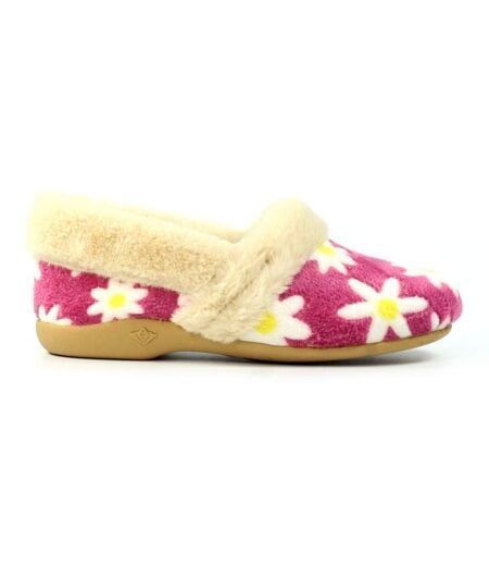 Chaussons Ellis Femme Rose Lunar