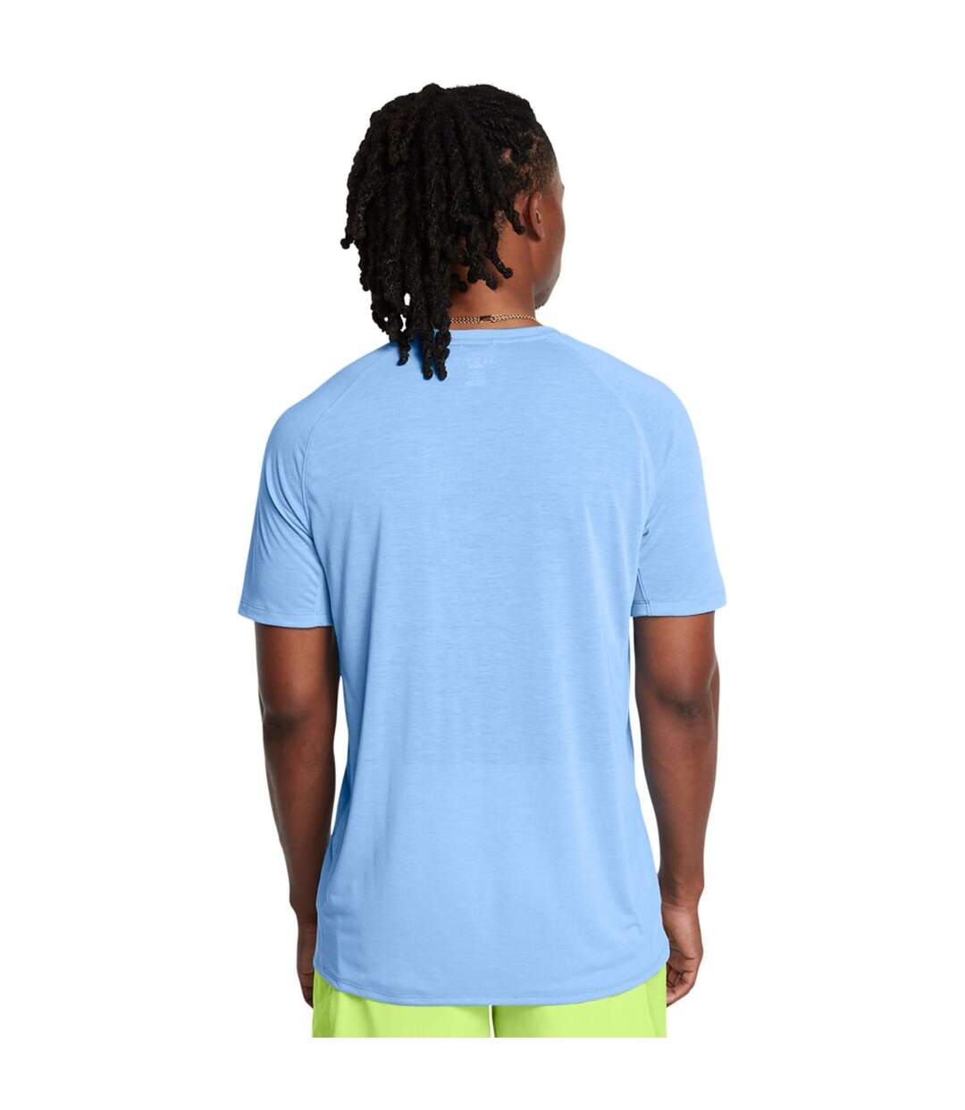 T-shirt Launch Trail Homme Bleu Under Armour-4
