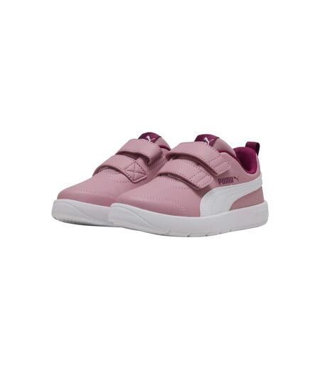 Basket Basse Enfant à Scratches Puma Courtflex V3 V inf