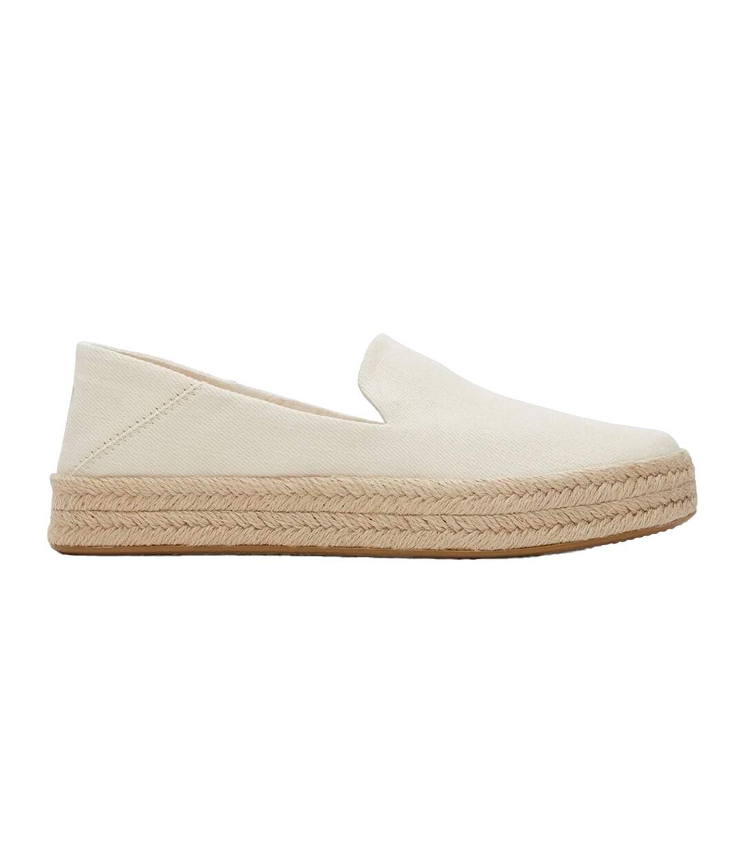 Womens/ladies Carolina Suede Slippers Natural Toms-1