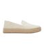 Womens/ladies Carolina Suede Slippers Natural Toms-1