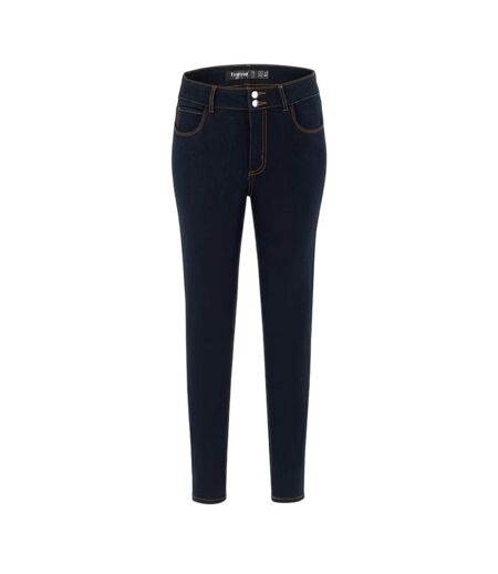 Womens/ladies Cotton Skinny Jeans Night Blue Firetrap