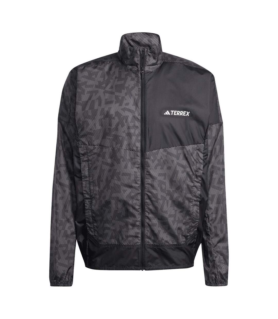 Veste Coupe-vent Terrex Trail Running Adulte Unisexe Charbon Adidas-2