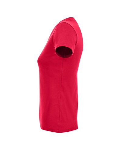 SOLS - T-shirt manches courtes REGENT - Femme (Rouge) - UTPC3774