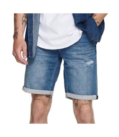 Short en jeans Bleu Homme Only & Sons Ply Reg