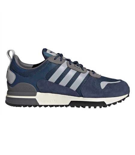 Mens Zx 700 Hd Suede Low Trainers Grey Adidas