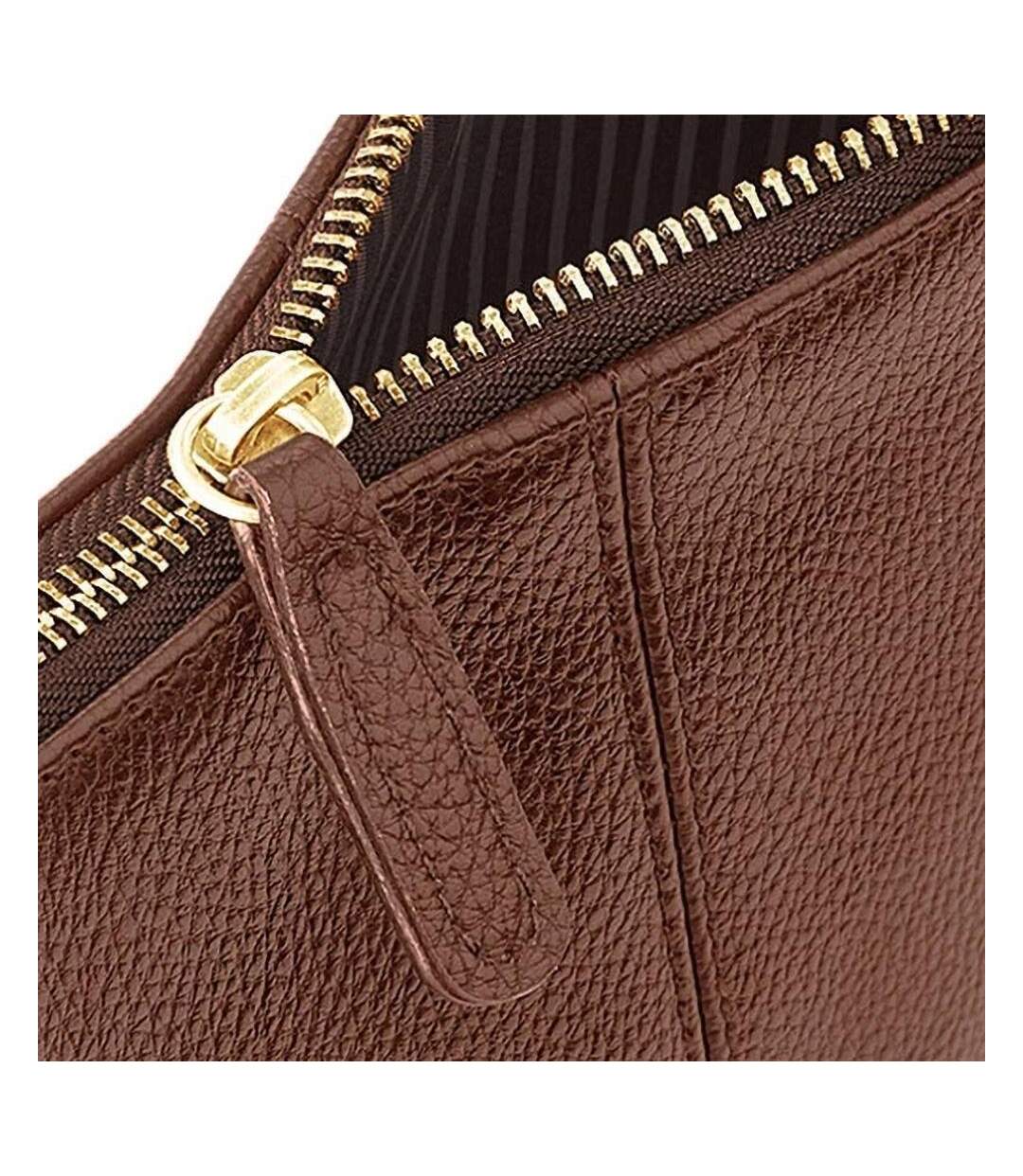 Pochette À Accessoires Nuhide Taille Unique Marron Clair Quadra-3