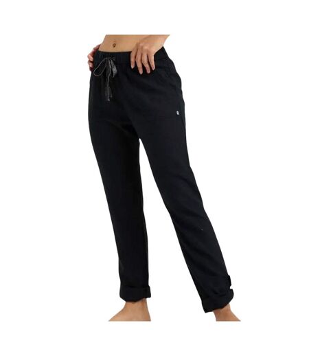 Pantalon fluide noir femme roxy the seashor - l