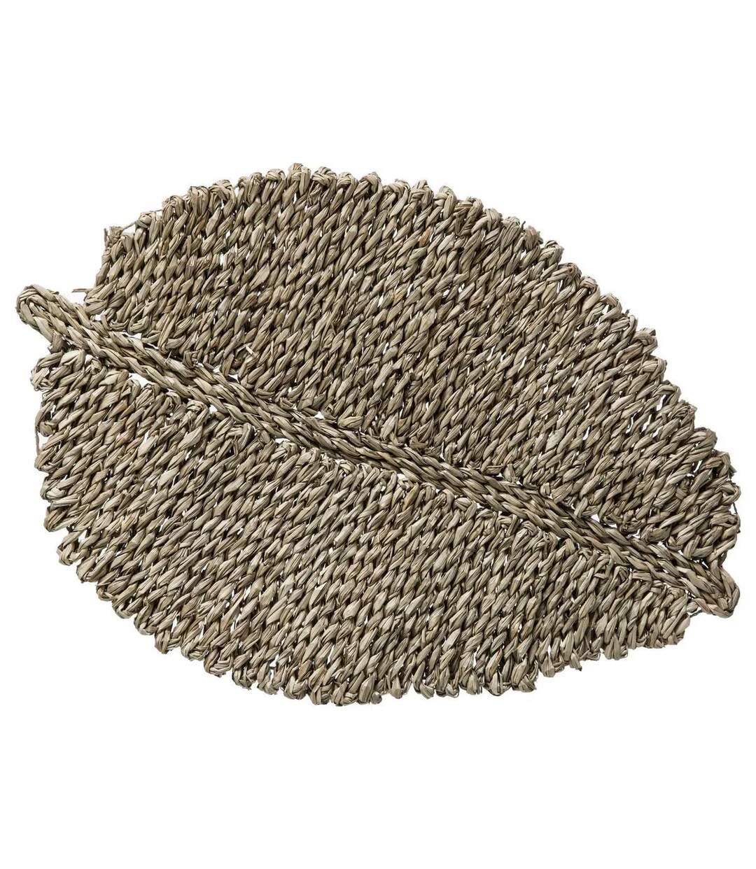 Set de Table en Roseau Feuille 33x48cm Naturel-1