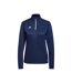 Sweat Entrada Femme Bleu Marine Adidas-1