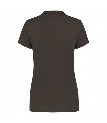Kariban Womens/Ladies Pique Polo Shirt (Dark Grey)
