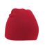 Bonnet Unisexe Adulte Original Pull-on Beanie Rouge Beechfield-1