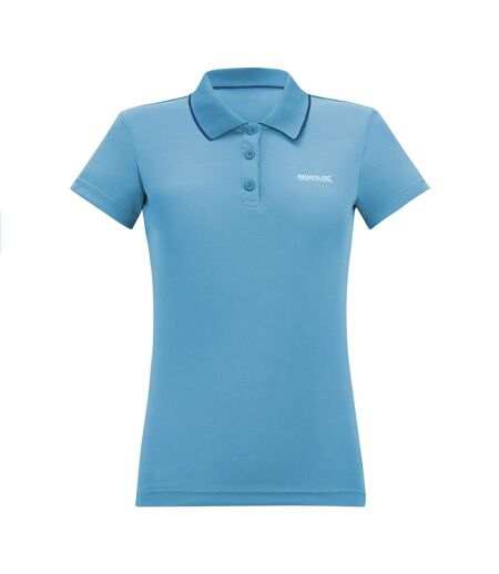 Polo Manches Courtes Maverick Femme Bleu Délavé Regatta