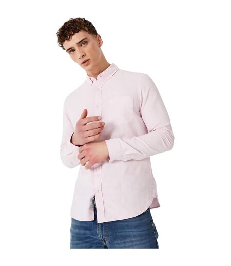 Mens Plain Oxford Shirt Pink Jack Wills