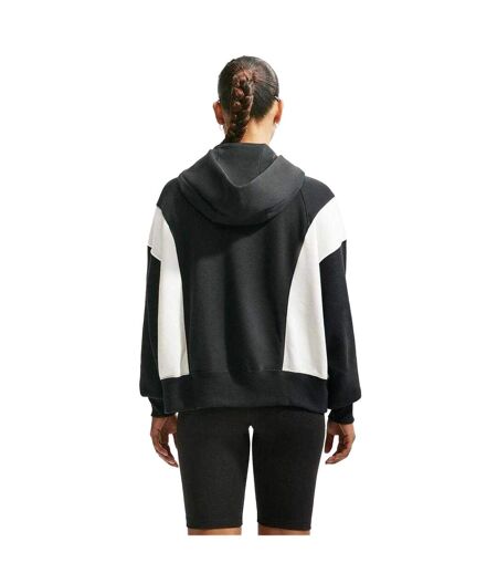 Womens/ladies Nsw Phoenix Fleece Hoodie Black Sail Nike