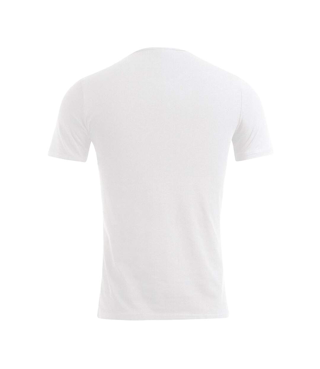 T-shirt Homme Blanc Promodoro-3