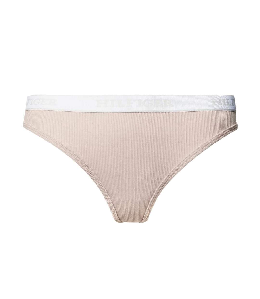 String Beige Femme Tommy Hilfiger Thong - L