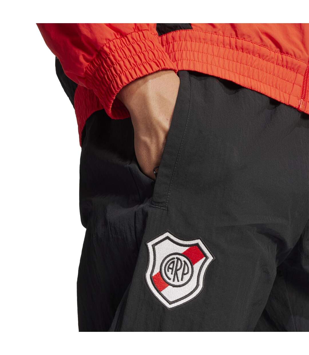 Pantalon De Survêtement Motif/style Club Atlético River Plate Homme Noir Adidas-4