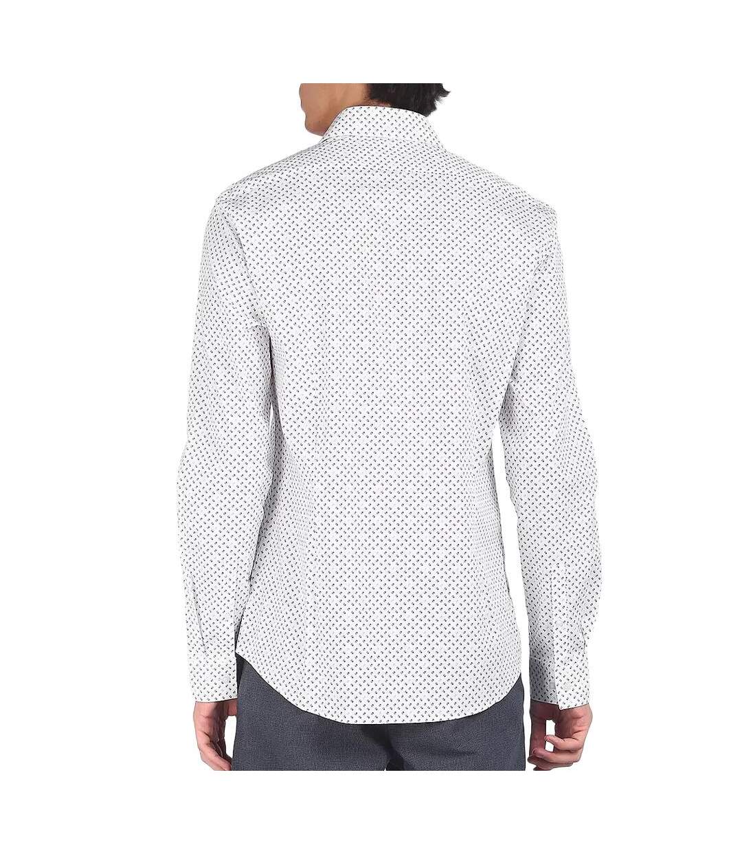 Chemise blanc homme calvin klein jeans lv019eu041-2