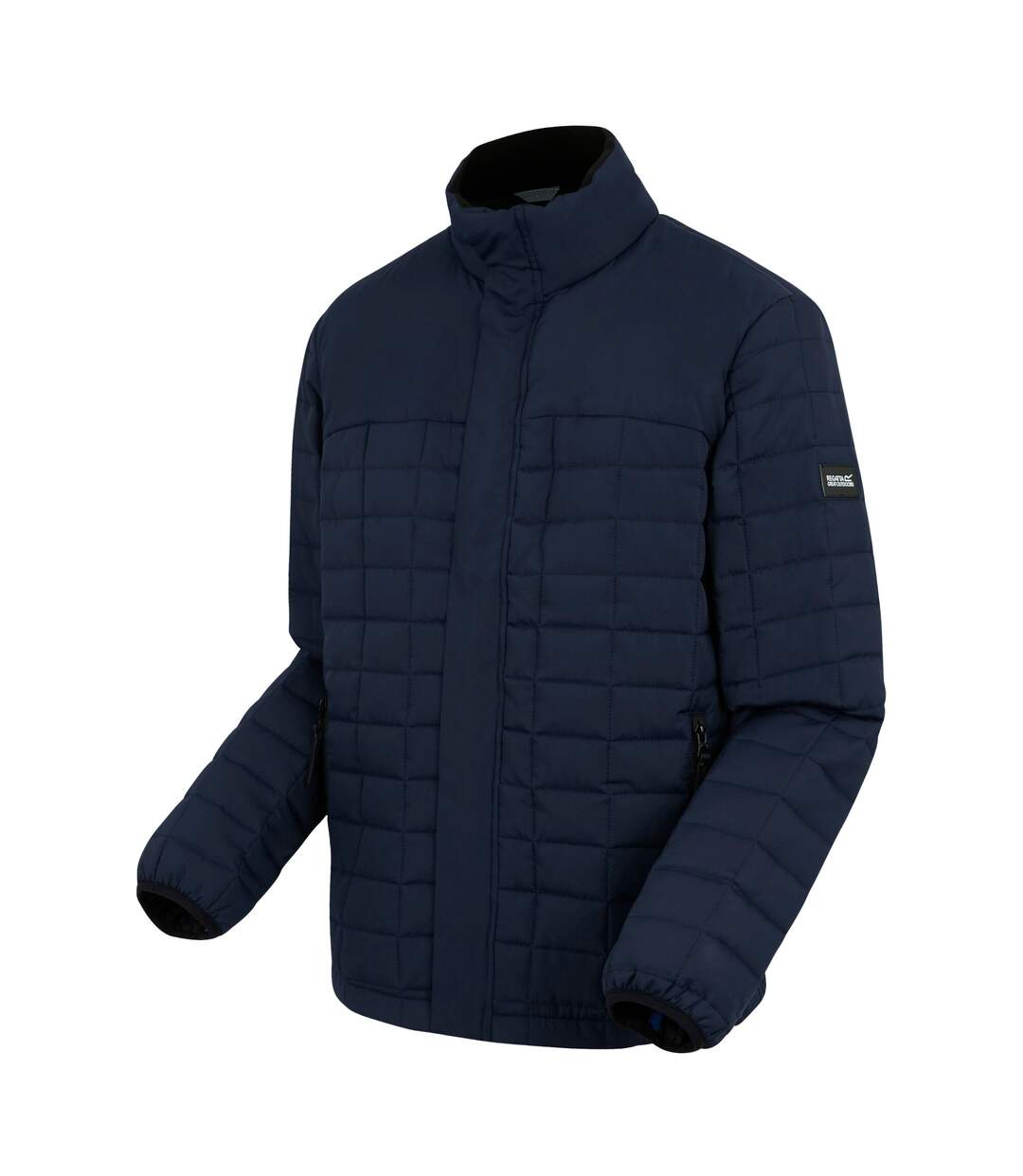Doudoune Matelassée Haire Femme Bleu Marine Noir Regatta-4