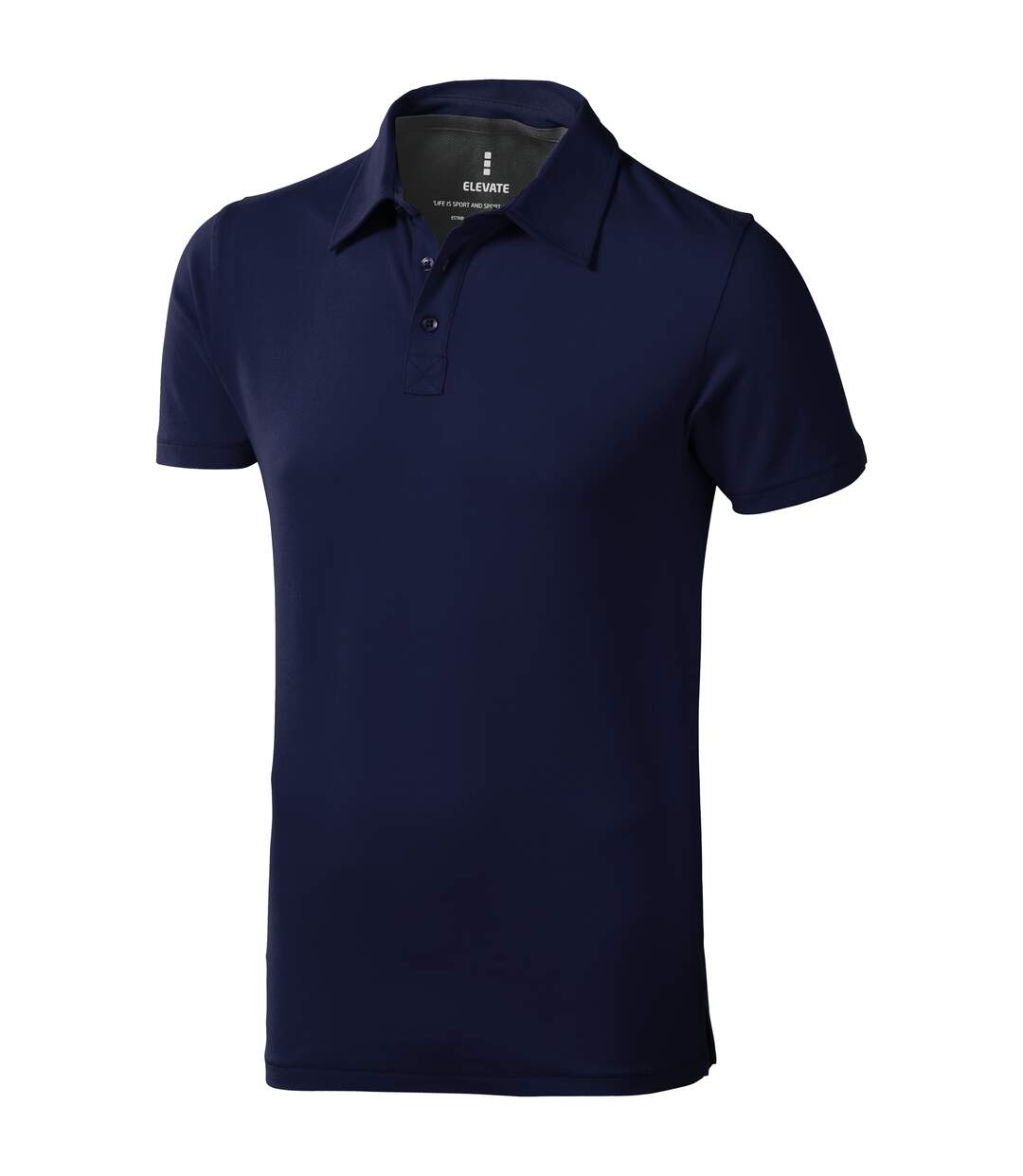 Polo manches courtes markham homme bleu marine Elevate