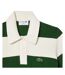 Womens/ladies French Made Polo Shirt Dress Cream Dark Green Lacoste-3