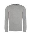 AWDis Mens Long Sleeve Tri-Blend T-Shirt (Heather Grey) - UTPC2975