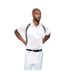 Polo Cooltexriviera Pour Homme Blanc Gris GAMEGEAR-1