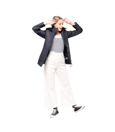Womens/ladies Parka Jacket Navy Kariban