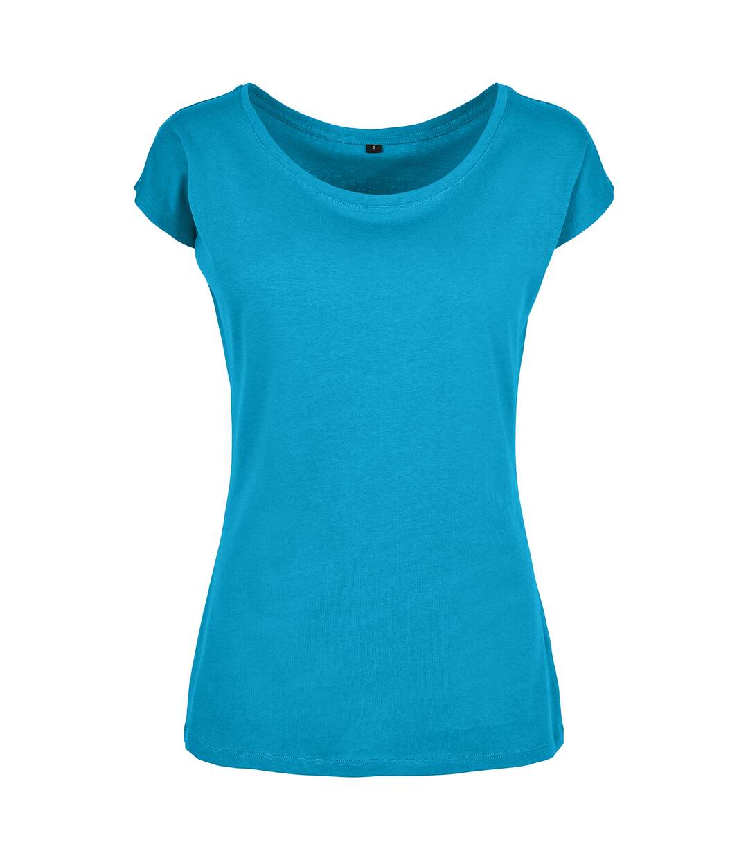 T-shirt femme bleu mer Build Your Brand