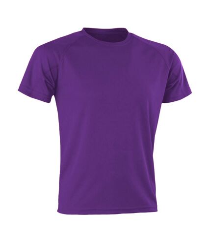 Spiro Mens Aircool T-Shirt (Purple)