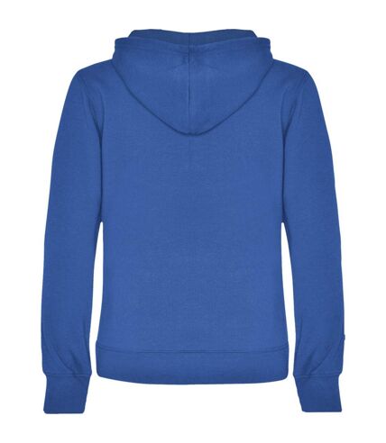 Sweat à capuche urban femme bleu roi Roly Roly