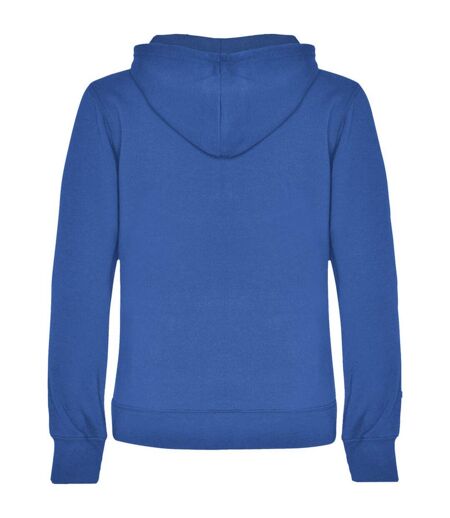 Sweat à capuche urban femme bleu roi Roly