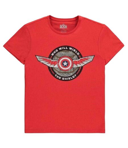 T-shirt Homme Orange The Falcon And The Winter Soldier