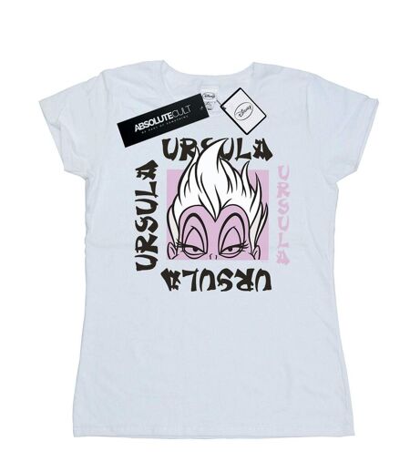 Disney - T-shirt URSULA TAKE OUT - Femme (Blanc) - UTBI15145