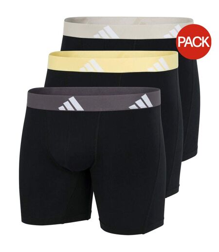 Lot De 3  Boxers Active Flex Homme Noir Adidas