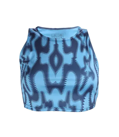 Débardeur Yoga Studio Femme Bleu Adidas