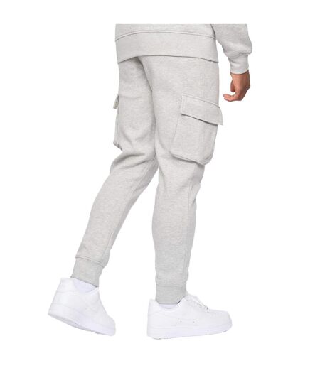 Mens crosby 2.0 cargo jogging bottoms grey marl Kings Will Dream