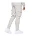 Mens crosby 2.0 cargo jogging bottoms grey marl Kings Will Dream-2