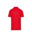 Kariban Mens Pique Anti-Bacterial Polo Shirt (Red)