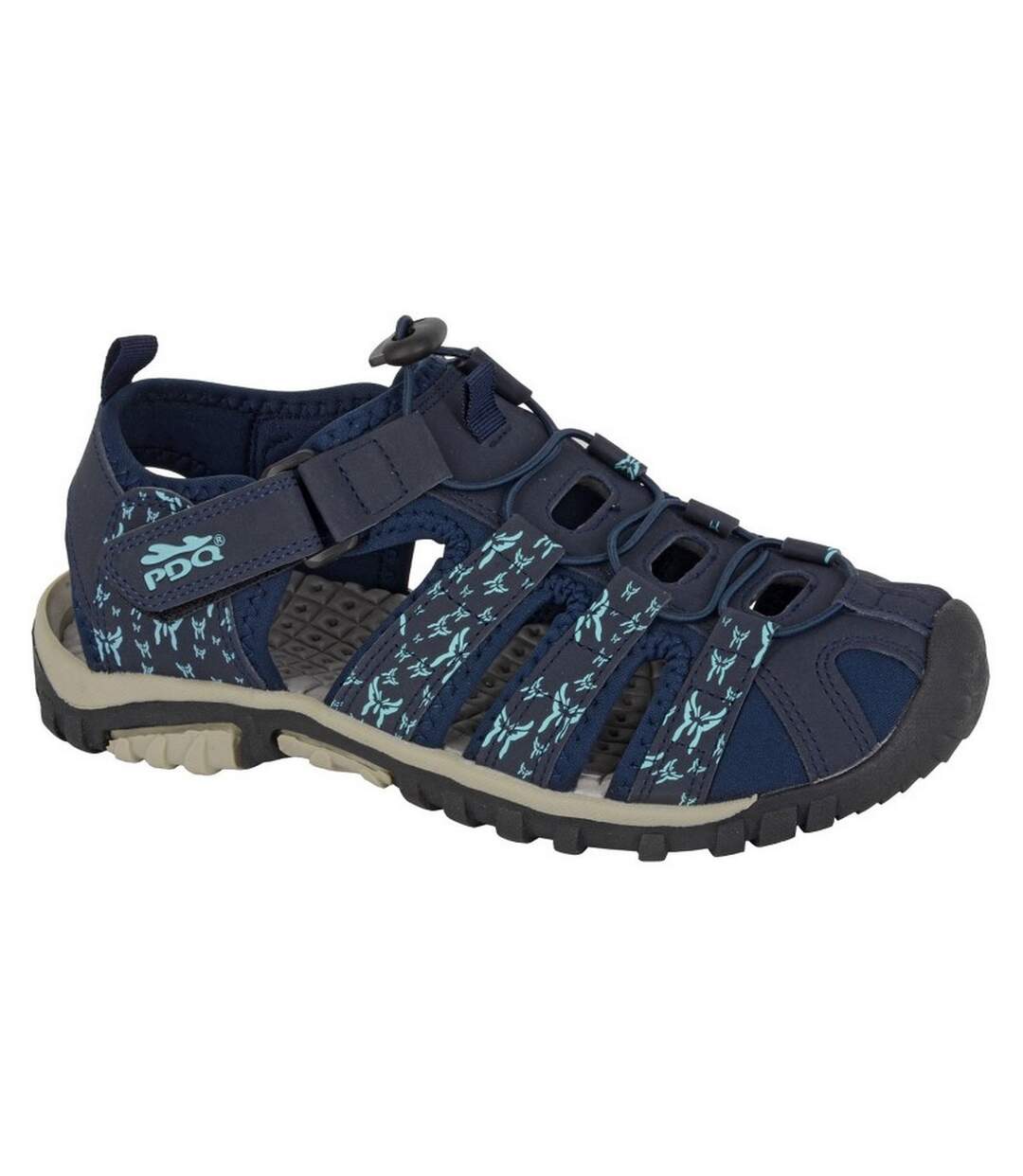 Sandales Femme Bleu Marine PDQ-1