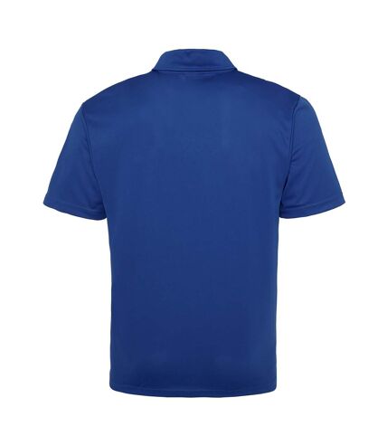 AWDis Just Cool Mens Plain Sports Polo Shirt (Royal Blue) - UTRW691