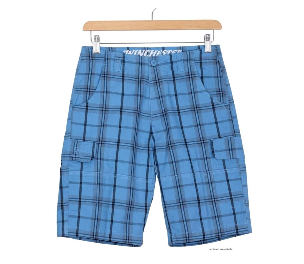 Bermuda WINCHESTER INTACT1 à carreaux en coton : le style décontracté et rafraîchissant de l'été-2