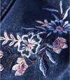 Women's Embroidered Blue Stretch Denim Jacket Atlas For Men