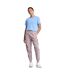 Womens/ladies Trail Run Side Pocket Joggers Grey Under Armour-4